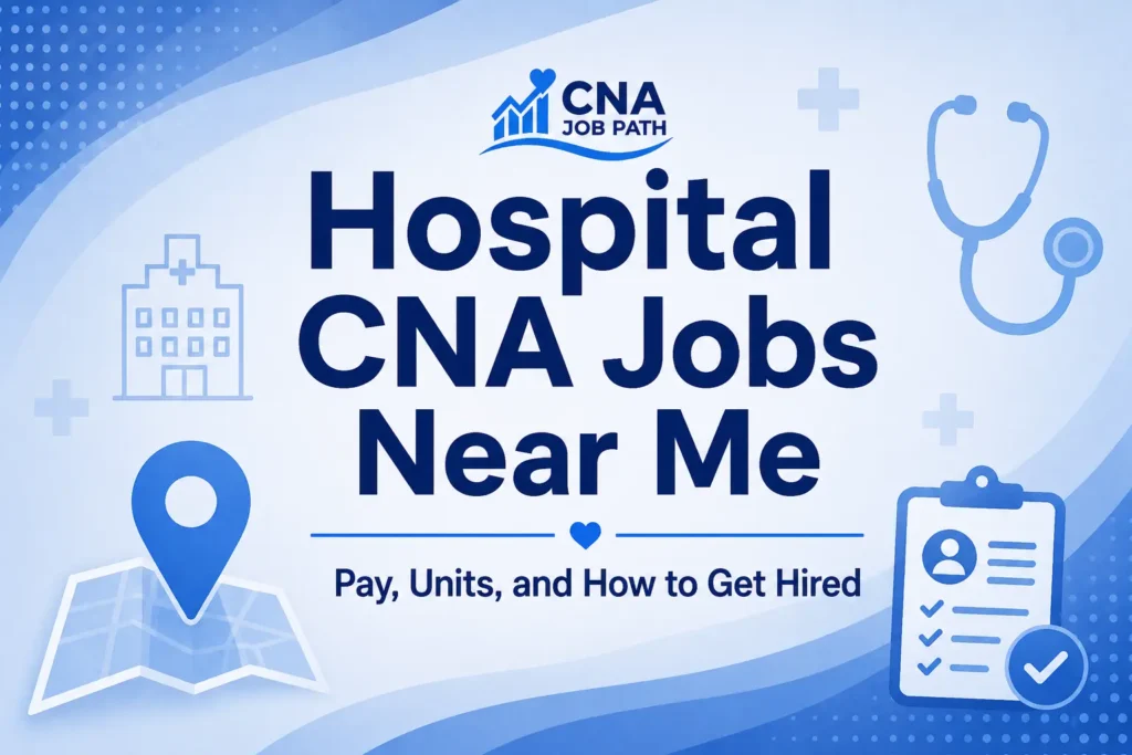 Hospital CNA Jobs Near Me