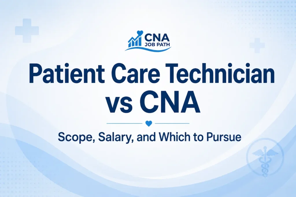 Patient Care Technician vs CNA